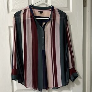 Ann Taylor sheer blouse